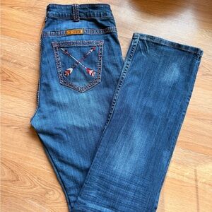 Cowgirl Tuff Dark Blue Jeans